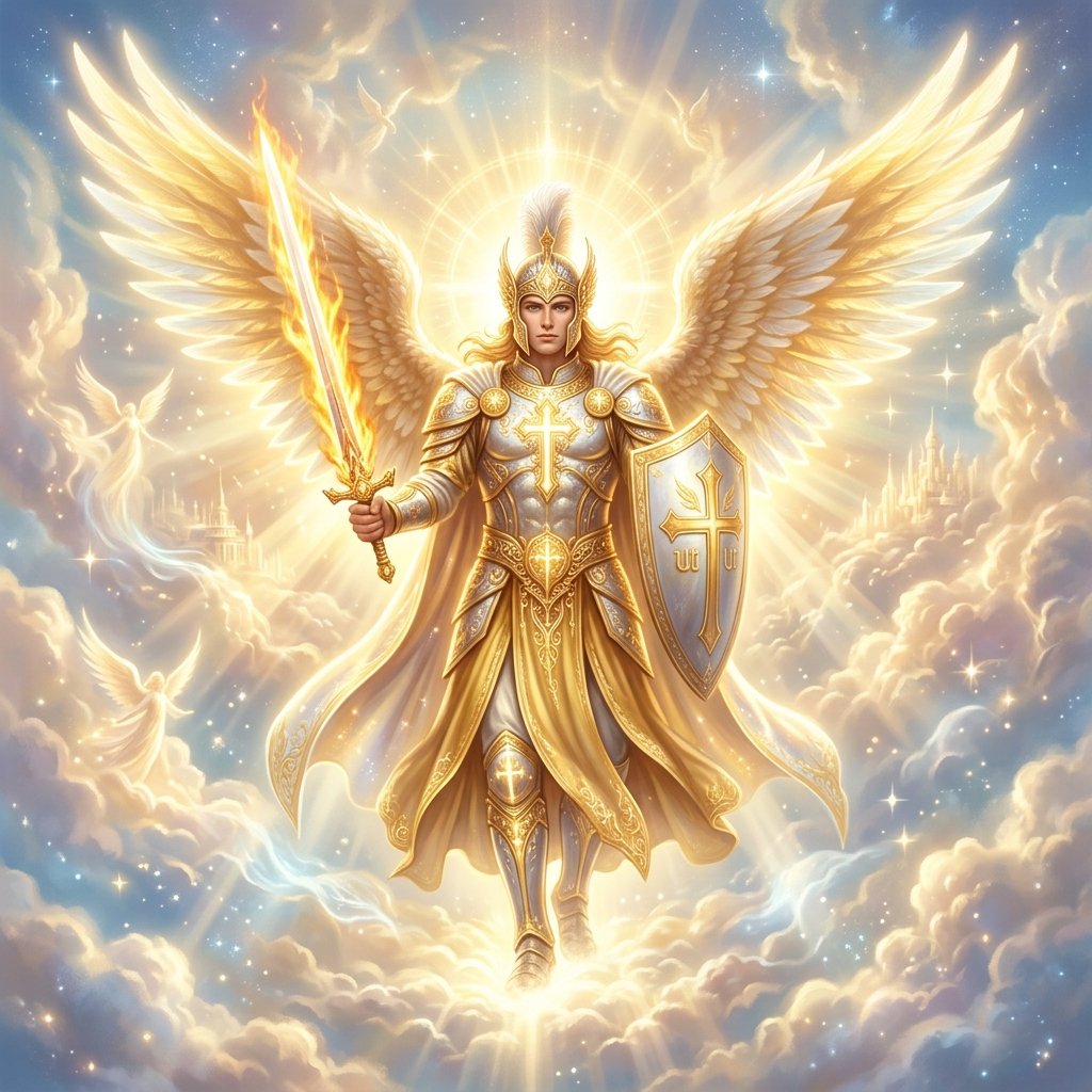 Representación del Arcángel Miguel